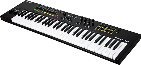 open zoom image for Nektar Impact LX61 MK3 USB Keyboard, 61-Key, New, Action Position Back