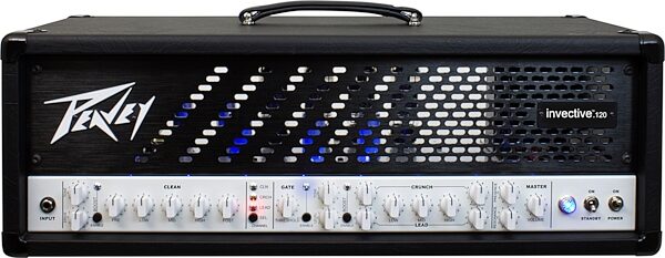 open zoom image for Peavey Invective 120 Guitar Amplifier Head (120 Watts), New, Main