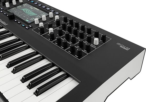 open zoom image for Waldorf Iridium Keyboard Synthesizer, Action Position Back