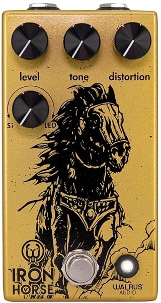 open zoom image for Walrus Audio Iron Horse V3 Distortion Pedal, New, main