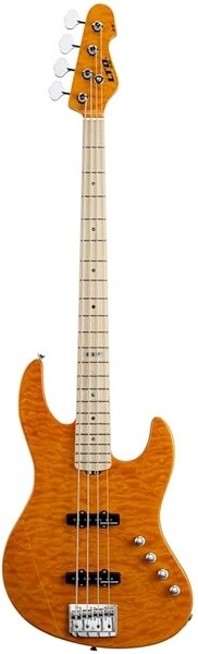 open zoom image for ESP LTD Elite J4 Electric Bass (with Case), Amber