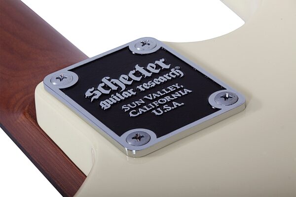 open zoom image for Schecter Jack Fowler Traditional Hardtail Electric Guitar, Action Position Back