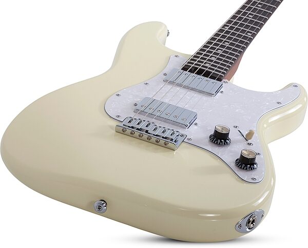open zoom image for Schecter Jack Fowler Traditional Hardtail Electric Guitar, Action Position Back