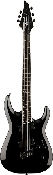 open zoom image for Jackson Pro Plus DK Modern MDK HT6 Electric Guitar (with Gig Bag), Gloss Black, Open Box (Very Good), Action Position Back