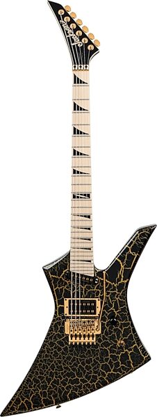 open zoom image for Jackson Pro Plus Series Signature Brandon Ellis Kelly KE27 Electric Guitar (with Gig Bag), Gold Crack, Main