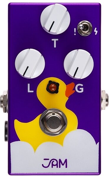 open zoom image for JAM Pedals Eureka Silicon Fuzz Pedal, Action Position Side