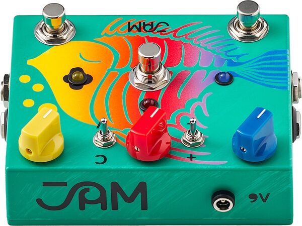 open zoom image for JAM Pedals RipplyFall Chorus Vibrato Phaser Pedal, New, Action Position Back