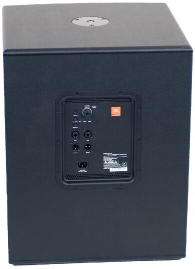 open zoom image for JBL IRX115S Powered Subwoofer (1300 Watts), Single, Rear Top