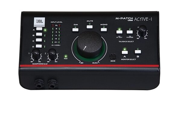 open zoom image for JBL M-Patch Active-1 USB Monitor Controller, Main