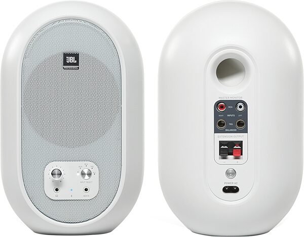 open zoom image for JBL 104-BT Bluetooth Compact Powered Desktop Speaker, Action Position Back