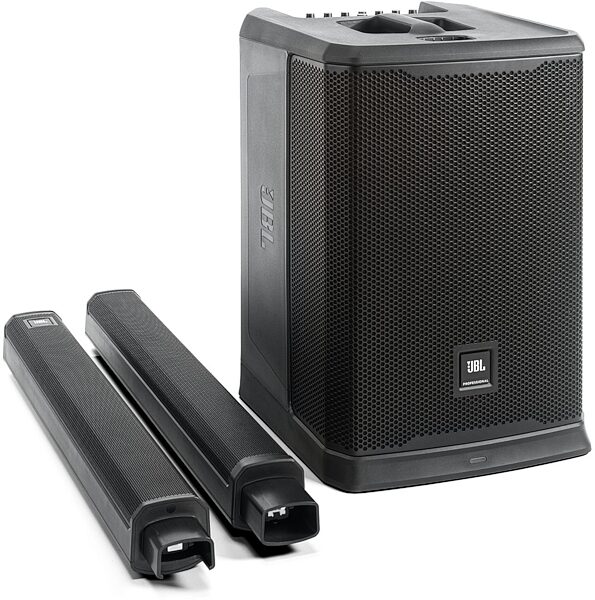 open zoom image for JBL PRX ONE Portable Powered Column Array PA System, Black, Disassembled