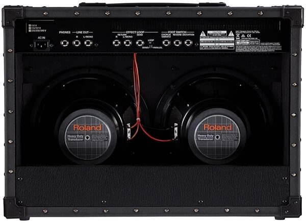 open zoom image for Roland JC-40 Jazz Chorus Guitar Combo Amplifier, New, Rear