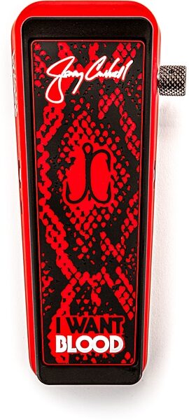 open zoom image for Dunlop Jerry Cantrell JC95IWB Cry Baby Wah Pedal, New, Action Position Back