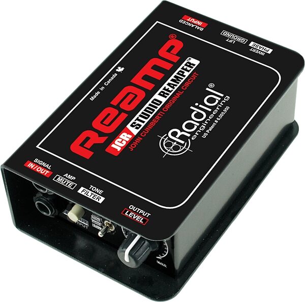 open zoom image for Radial Reamp JCR Studio Reamper, New, Action Position Back