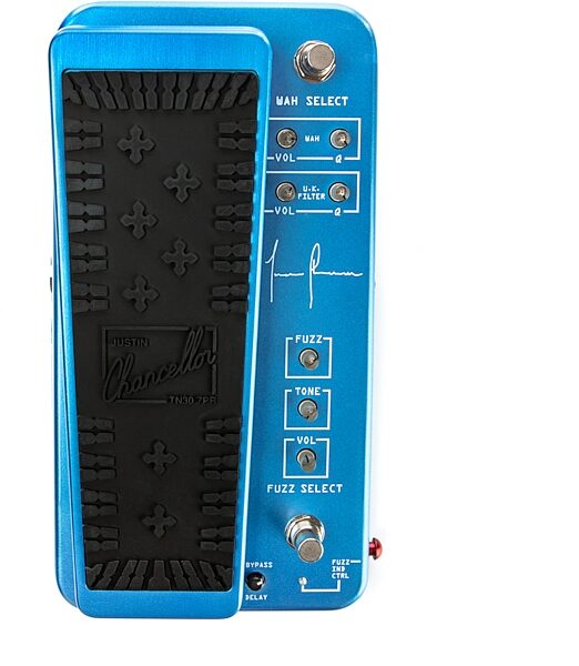 open zoom image for Dunlop Justin Chancellor Cry Baby Wah Pedal, New, Action Position Back