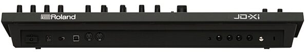 open zoom image for Roland JD-Xi Analog/Digital Crossover Synthesizer, 37-Key, Black, Rear