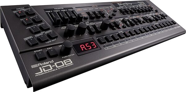 open zoom image for Roland JD-08 Boutique Desktop Synthesizer Module, New, Main
