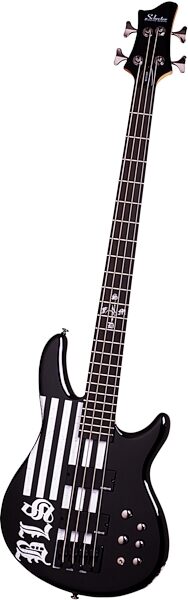 open zoom image for Schecter John JD Deservio BLS Electric Bass, Distressed Flag