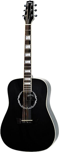 open zoom image for Peavey JDAG1 Jack Daniel's Dreadnought Acoustic-Electric Guitar, Black