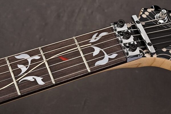 open zoom image for Ibanez JEM77 Floral Pattern II Electric Guitar (with Case), Inlays