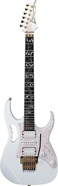 open zoom image for Ibanez JEM7V Steve Vai JEM Electric Guitar (with Case), White