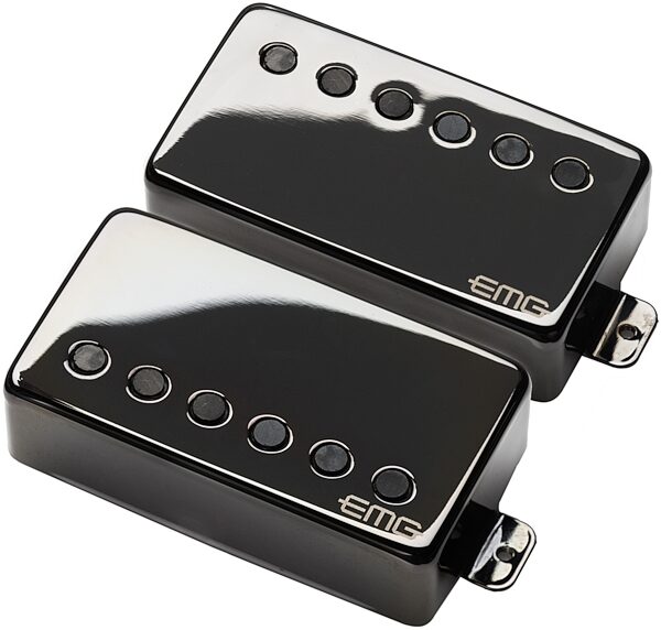 open zoom image for EMG JH Set Custom James Hetfield Signature Pickup Set, Black Chrome, Main