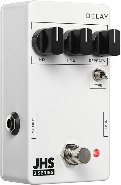 open zoom image for JHS 3 Series Delay Pedal, New, Action Position Back