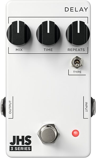open zoom image for JHS 3 Series Delay Pedal, New, Action Position Back