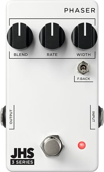 open zoom image for JHS 3 Series Phaser Pedal, New, Action Position Back