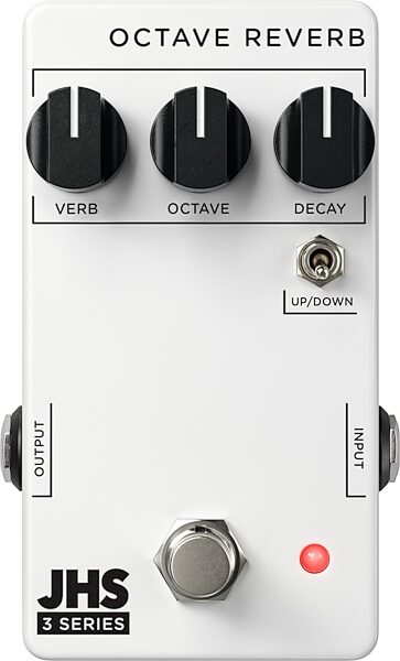 open zoom image for JHS 3 Series Octave Reverb Pedal, New, Action Position Back