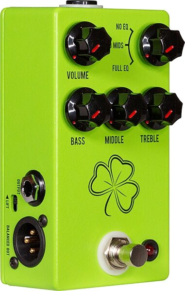open zoom image for JHS Clover Preamp Pedal, New, Action Position Back