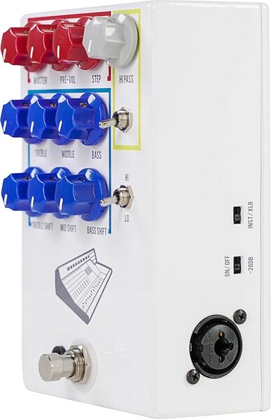 open zoom image for JHS Colour Box V2 Preamp Pedal, New, Action Position Back