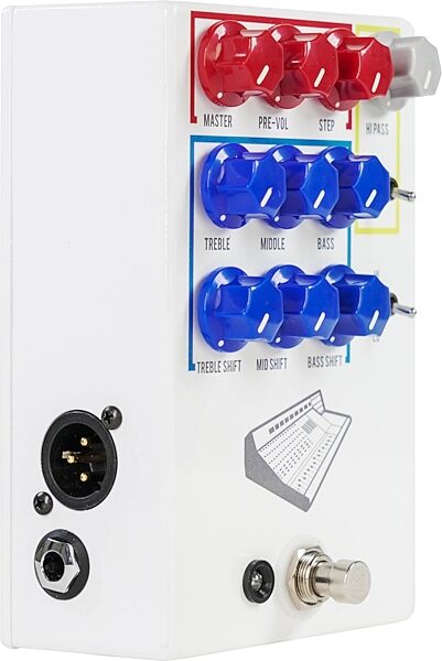 open zoom image for JHS Colour Box V2 Preamp Pedal, New, Action Position Back
