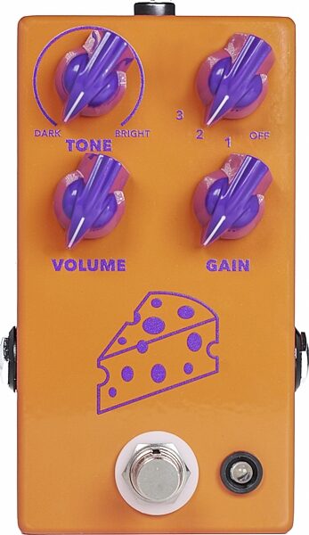 open zoom image for JHS Cheese Ball Fuzz Distortion Pedal, New, Action Position Back