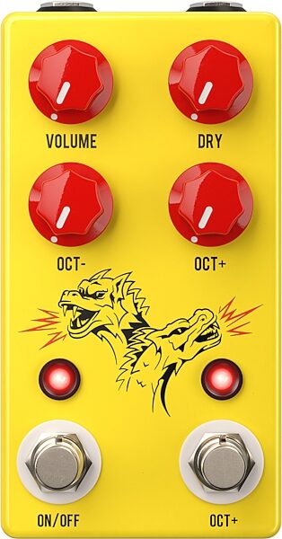 open zoom image for JHS Double Dragon Lo-Fi Octave Device Pedal, New, Main