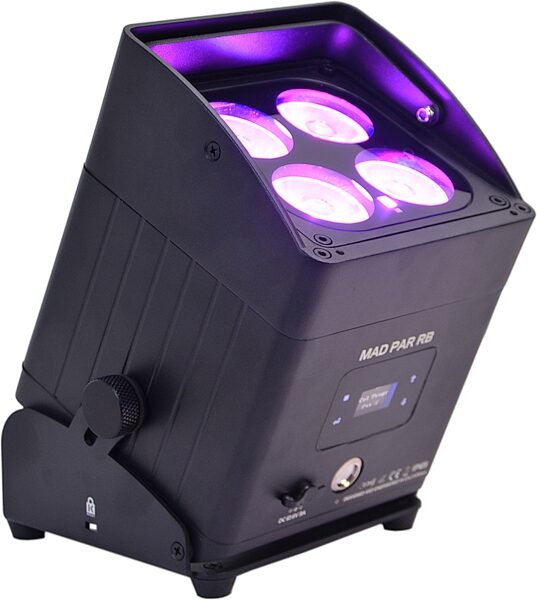 open zoom image for JMAZ MAD PAR RB 80W RGBAL+C LED Swappable Battery-Powered Outdoor Uplight, New, Action Position Back