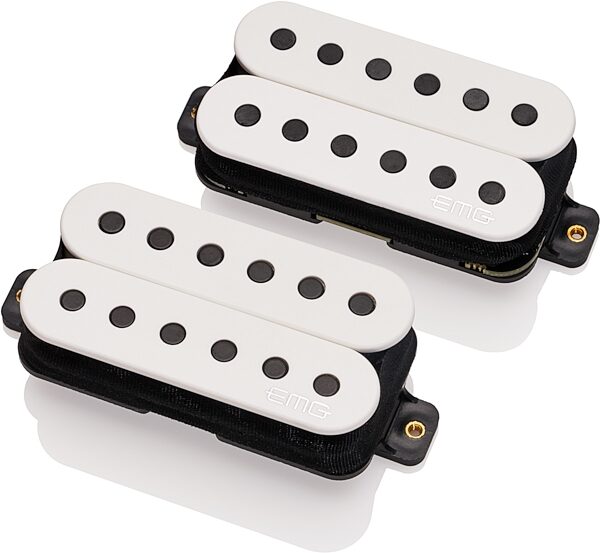 open zoom image for EMG Jim Root Daemonum Electric Guitar Pickup Set, White, Action Position Back