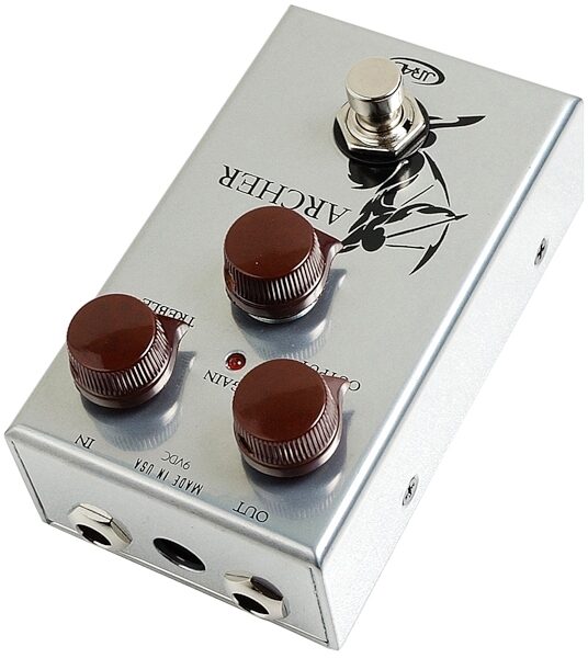 open zoom image for J. Rockett Audio Archer Overdrive and Boost Pedal, New, Back
