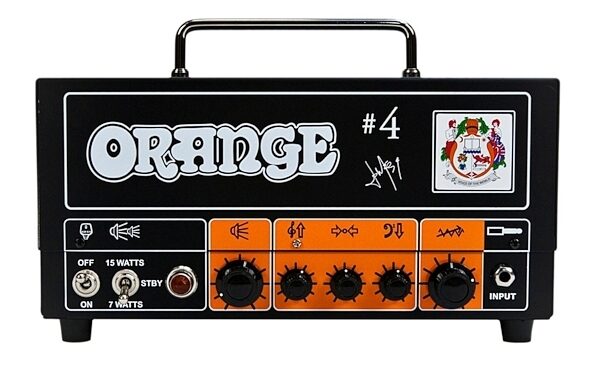 open zoom image for Orange Signature #4 Jim Root Terror Guitar Amplifier Head (15 Watts), Main