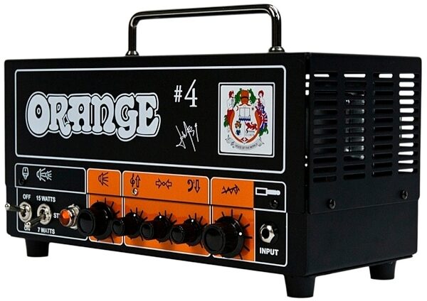 open zoom image for Orange Signature #4 Jim Root Terror Guitar Amplifier Head (15 Watts), Right