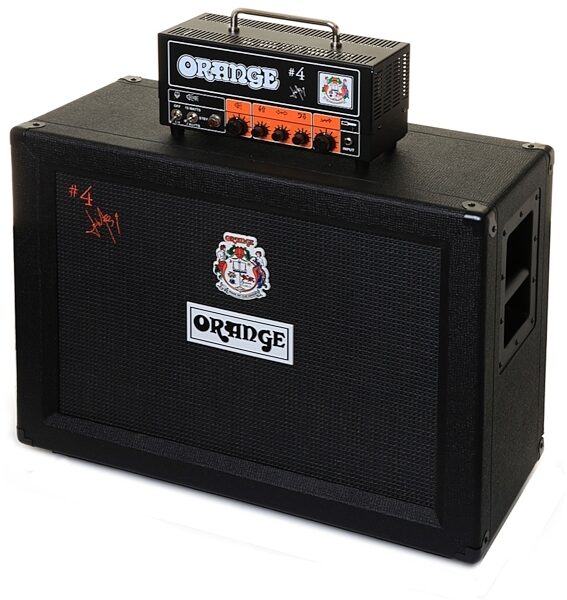 open zoom image for Orange Signature 4 Jim Root Terror Guitar Amplifier Half Stack, Main