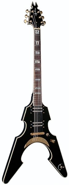 open zoom image for Jay Turser Warlord Electric Guitar, See Thru Black