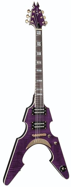 open zoom image for Jay Turser Warlord Electric Guitar, Transparent Purple
