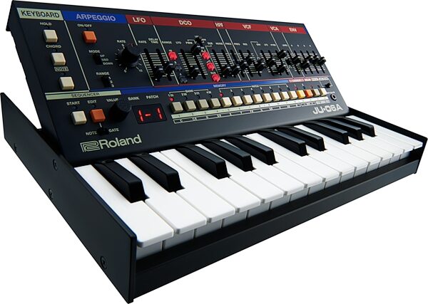 open zoom image for Roland JU-06A Boutique Series Synthesizer, New, Action Position Back