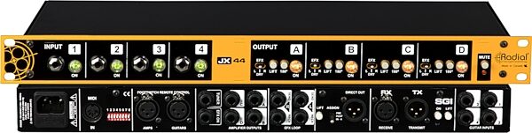 open zoom image for Radial JX44 V2 Guitar and Amp Switching System, New, Action Position Back
