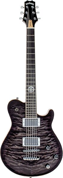 open zoom image for Peavey Jack Daniel's USA Electric Guitar (with Case), Transparent Charcoal