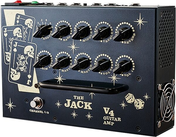 open zoom image for Victory V4 The Jack Pedalboard Amp with Two Notes, New, Action Position Back