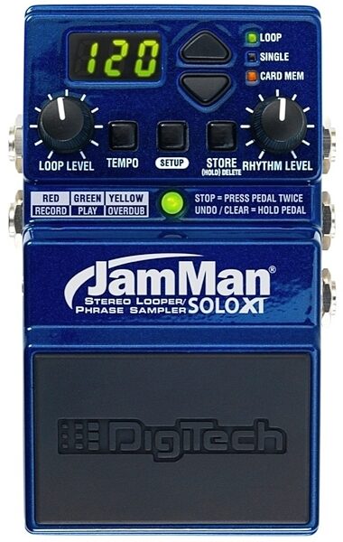 open zoom image for DigiTech JMSXT JamMan Solo XT Stereo Looper Pedal, Main
