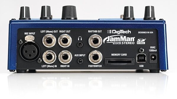 open zoom image for DigiTech JamMan Stereo Looper JML2 Performance Loop Pedal, Rear
