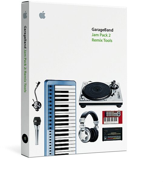 open zoom image for Apple GarageBand Jam Pack 2 Remix Tools, Main